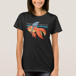 Goldfish Shark Fin Fish Collector Aquarist Fishkee T-Shirt
