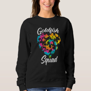 Goldfish Squad Underwater Fish Aquarist Fishkeepin Sweatshirt
