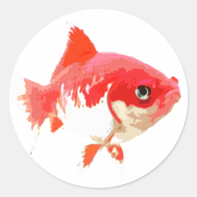 Goldfish sticker (Front)