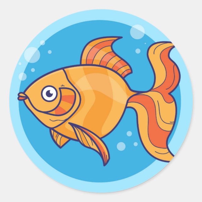 Goldfish Stickers (Front)