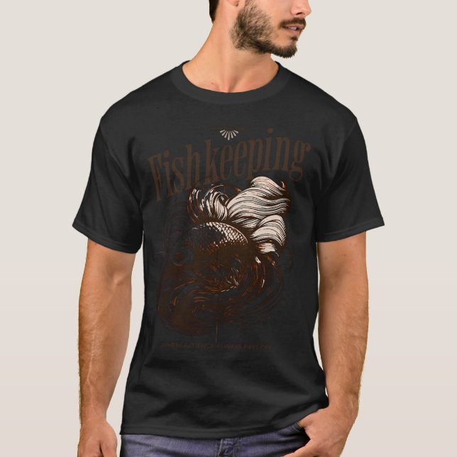 Goldfish Telescope T-Shirt (Front)