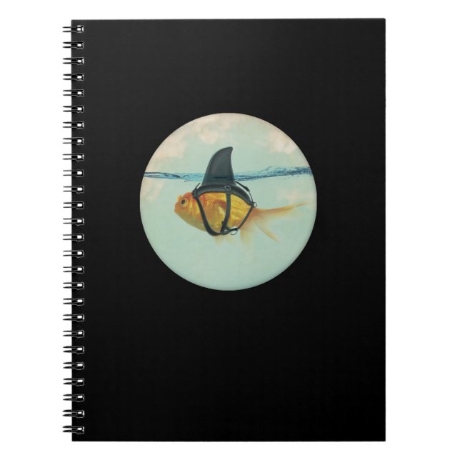 Goldfish with a Shark Fin Notebook (Front)