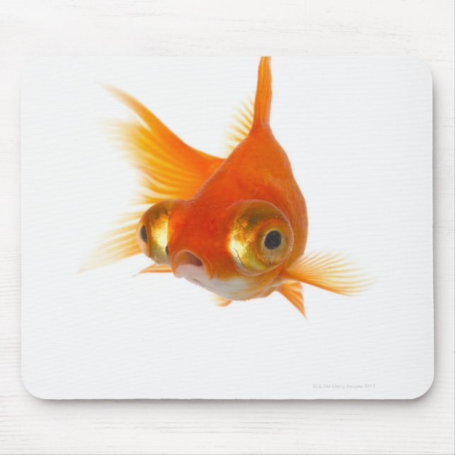 Goldfish with Big eyes Mouse Pad (Front)