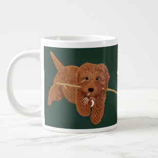 Goldie Doodle Large Coffee Mug