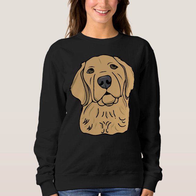 Goldie Golden Retriever 521 Sweatshirt (Front)