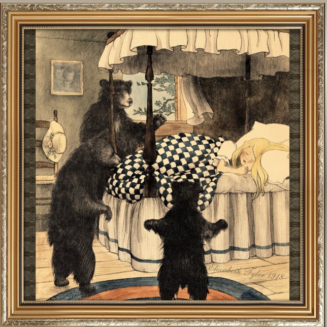 Goldie Locks Three Bears Fairytale Tile (Creator Uploaded)