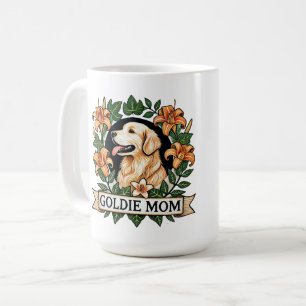 Goldie Mum Golden Retriever Dog Moms Coffee Mug