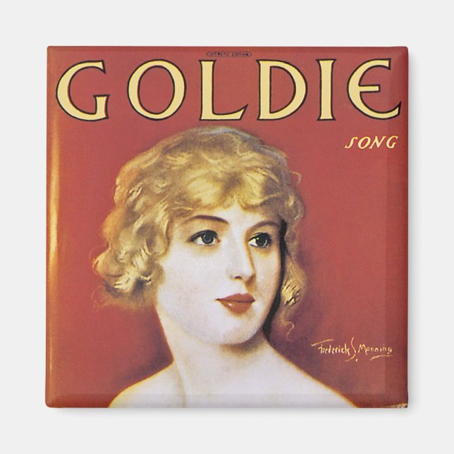Goldie Song Magnet (Front)