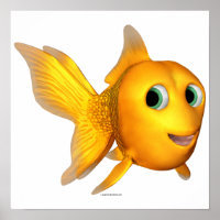 Goldie the Toon Goldfish