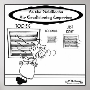 Goldilocks Air Conditioning Emporium Poster