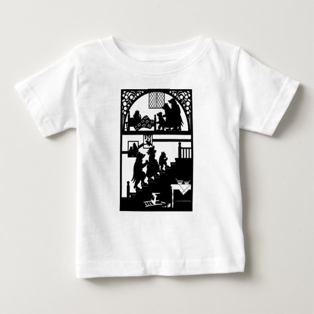 Goldilocks and the 3 Bears Baby T-Shirt (Front)