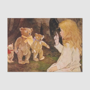 “Goldilocks and the Bears” by Jessie Willcox Smith Tissue Paper