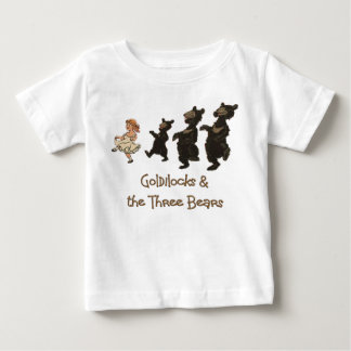 GOLDILOCKS AND THE THREE BEARS - Bears at Play Baby T-Shirt