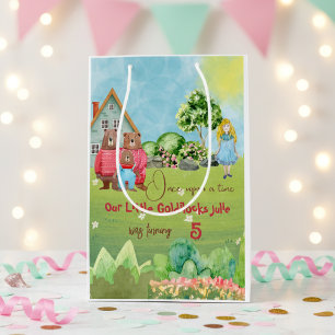Goldilocks and The Three Bears Birthday Large Gift Medium Gift Bag