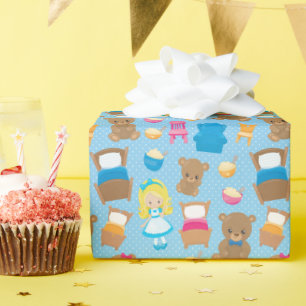 Goldilocks and The Three Bears Wrapping Paper