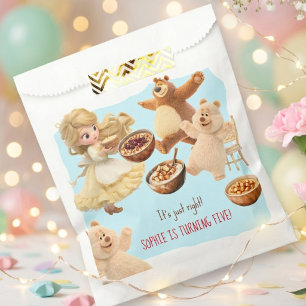 Goldilocks  Birthday  Favour Bags