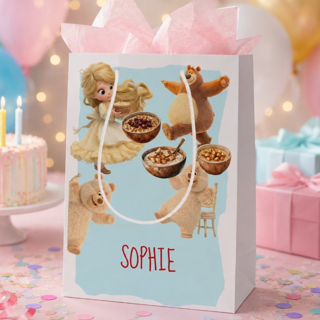 Goldilocks  Birthday  Medium Gift Bag (Creator Uploaded)