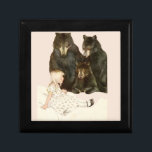 Goldilocks & the 3 Bears Vintage Illustrations  Gift Box<br><div class="desc">A vintage illustration from the 1920s of the loved classic fairy tale,  Goldilocks and the Three Bears.</div>