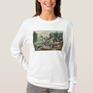 Goldmining in California, 1871 T-Shirt