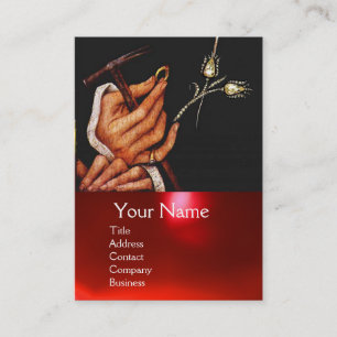 GOLDSMITH,PRECIOUS METALWORKER,GOLD JEWELRY ART BUSINESS CARD