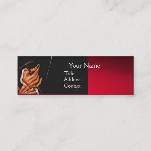 GOLDSMITH,PRECIOUS METALWORKER,GOLD JEWELRY ART MINI BUSINESS CARD