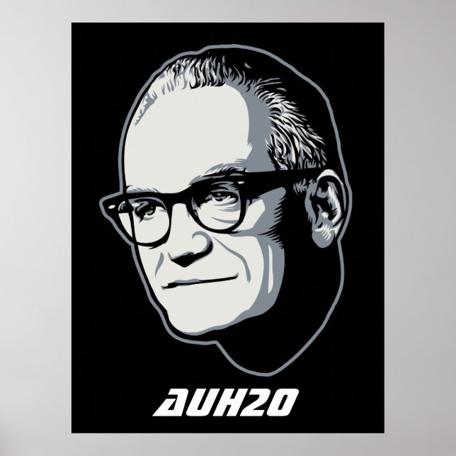 Goldwater AuH2O Customisable Poster (Front)