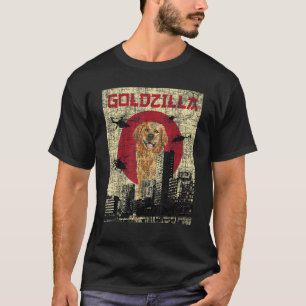 Goldzilla - Golden Retriever Dog Owner Canine Love T-Shirt