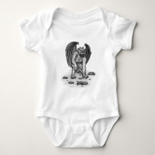Golem Gargoyle Baby Bodysuit