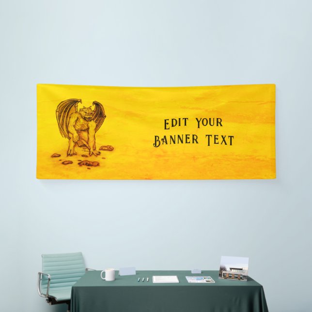 Golem Gargoyle Banner (Tradeshow)