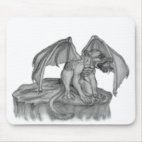 GOLEM - Gargoyle black-and-white Design