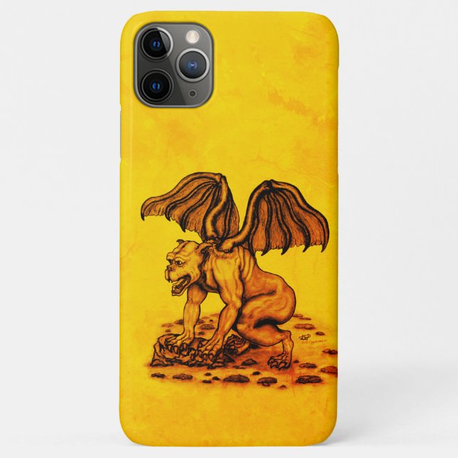 Golem Gargoyle Case-Mate iPhone Case (Back)