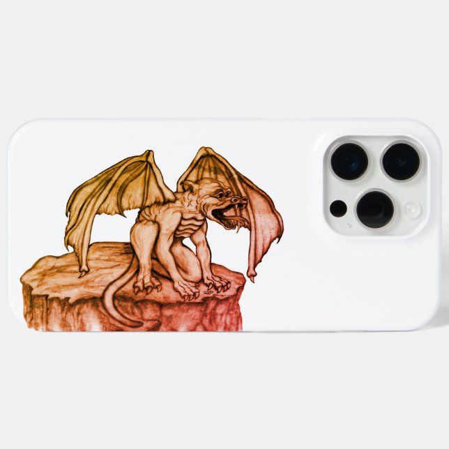 Golem Gargoyle Case-Mate iPhone Case (Back (Horizontal))