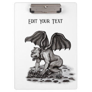 Golem Gargoyle Clipboard