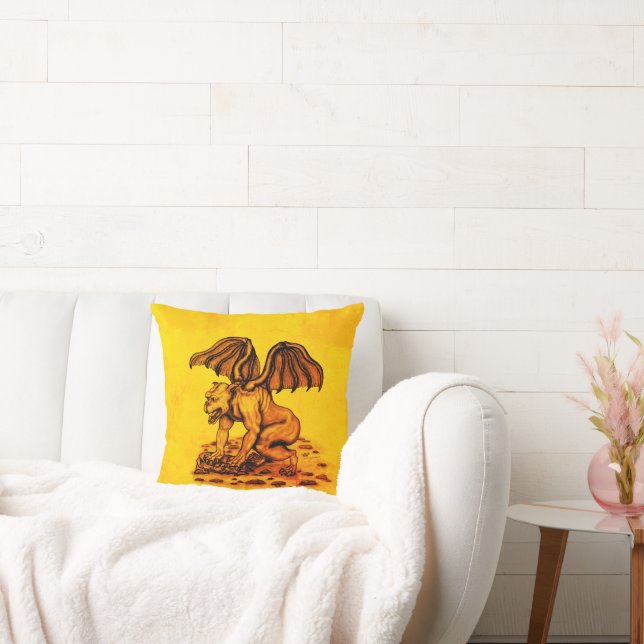 Golem Gargoyle Cushion (Couch)