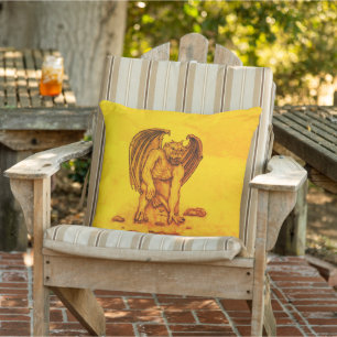 Golem Gargoyle Cushion
