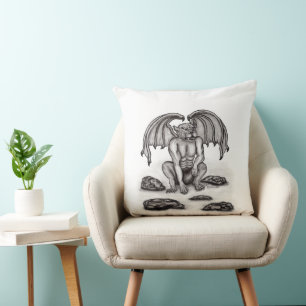 Golem Gargoyle Cushion
