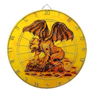 Golem Gargoyle Dartboard