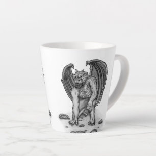 Golem Gargoyle Latte Mug