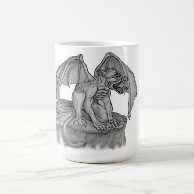 Golem Gargoyle Magic Mug (Center)