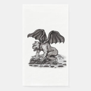 Golem Gargoyle Napkin