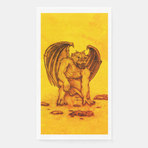 Golem Gargoyle Napkin