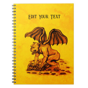 Golem Gargoyle Notebook