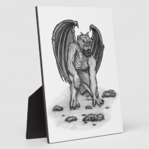 Golem Gargoyle Plaque