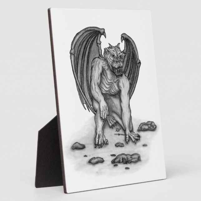 Golem Gargoyle Plaque (Side)