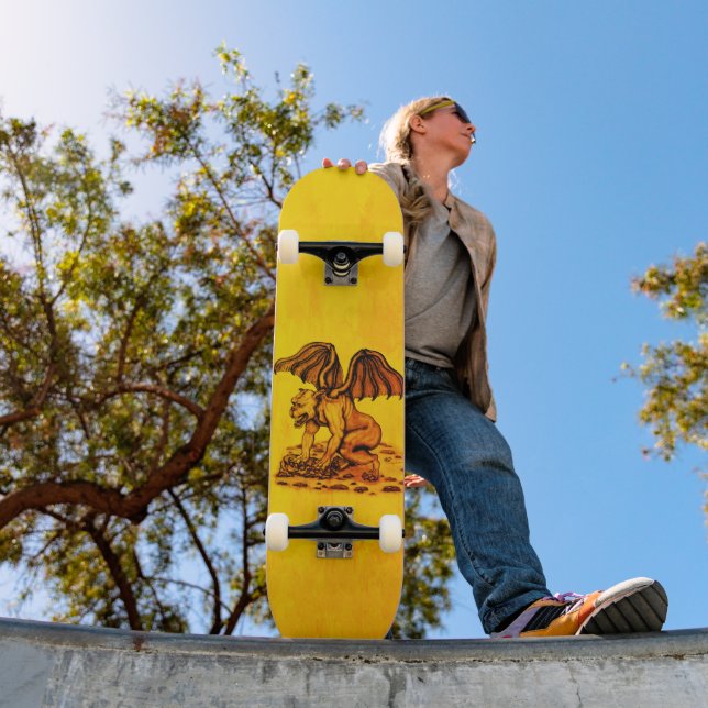 Golem Gargoyle Skateboard (Outdoor 1)