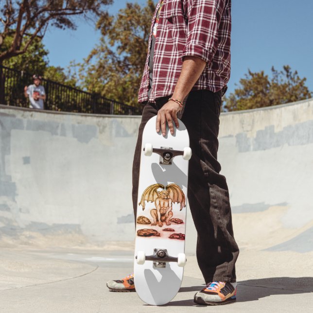 Golem Gargoyle Skateboard (Outdoor 2)