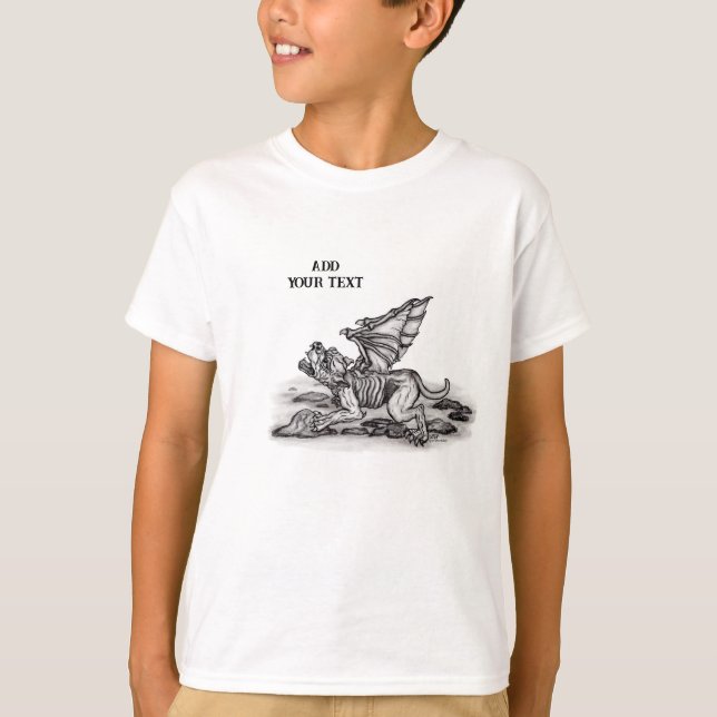 Golem Gargoyle T-Shirt (Front)