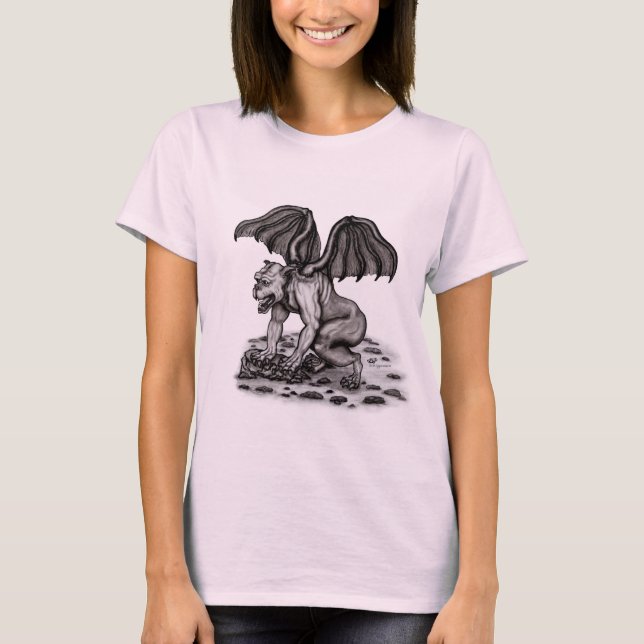 Golem Gargoyle T-Shirt (Front)