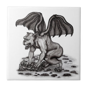 Golem Gargoyle Tile