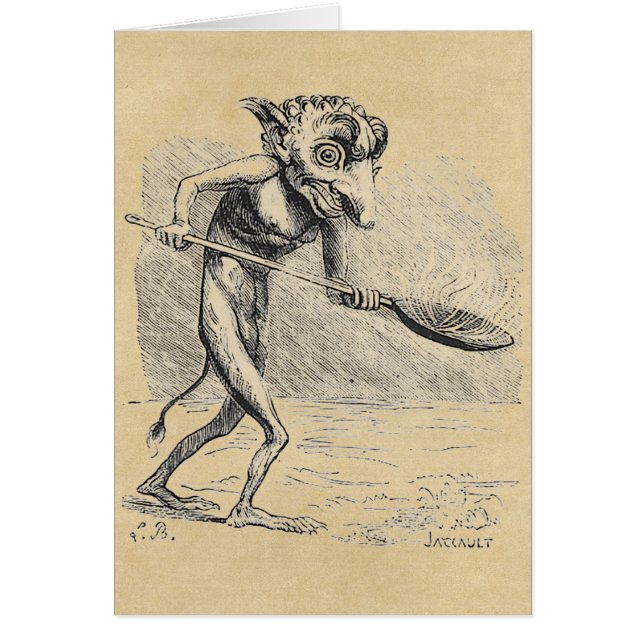 Golem Stirs the Cauldron (Front)